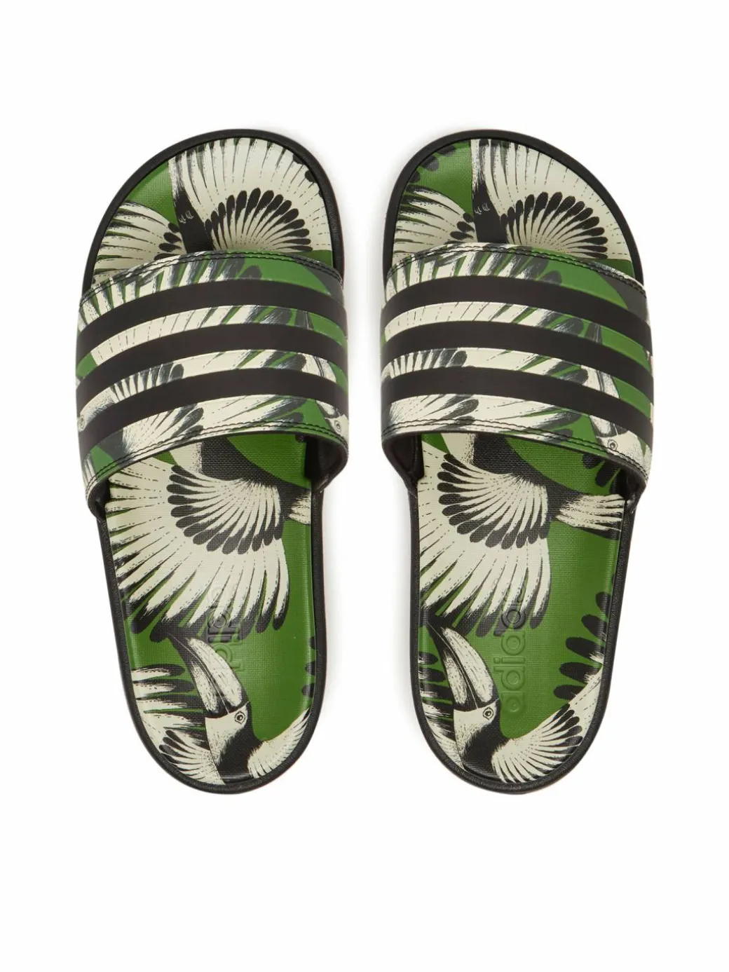 Ciabatte adilette Platform JI4754 Verde