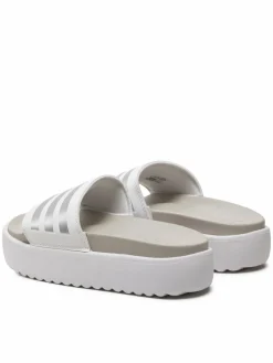 Ciabatte adilette Platform Slides IE9703 Bianco