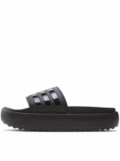 Ciabatte Adilette Platform Slides HQ6179 Nero