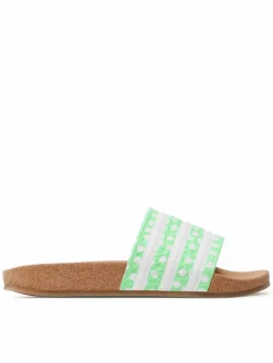 Ciabatte adilette w GX9484 Verde
