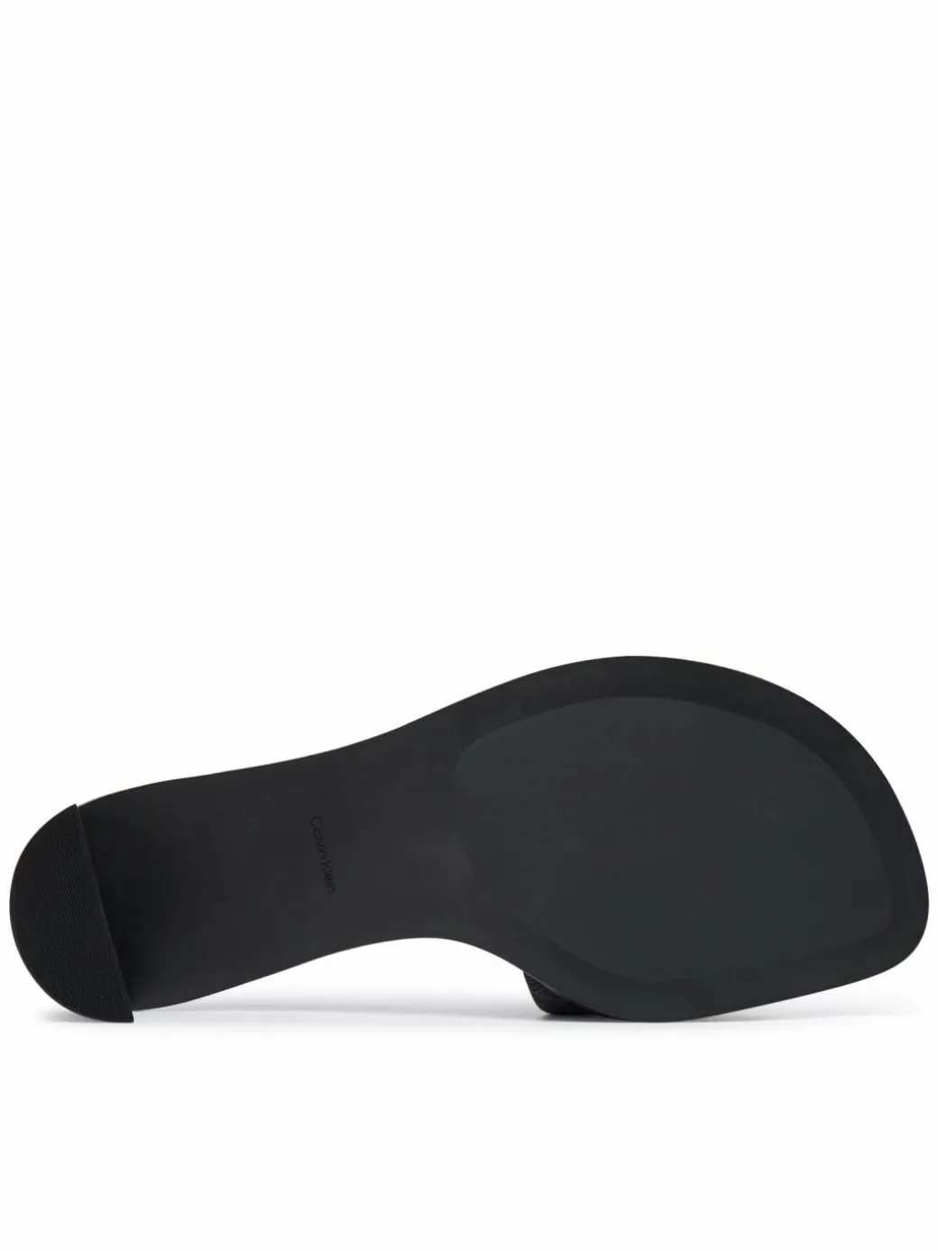 Ciabatte Block Heel Sandal Aop HW0HW03016 Nero