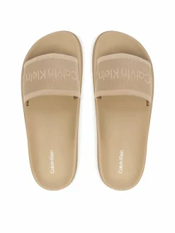 Ciabatte City Sandal Mule Webbing HW0HW02887 Beige