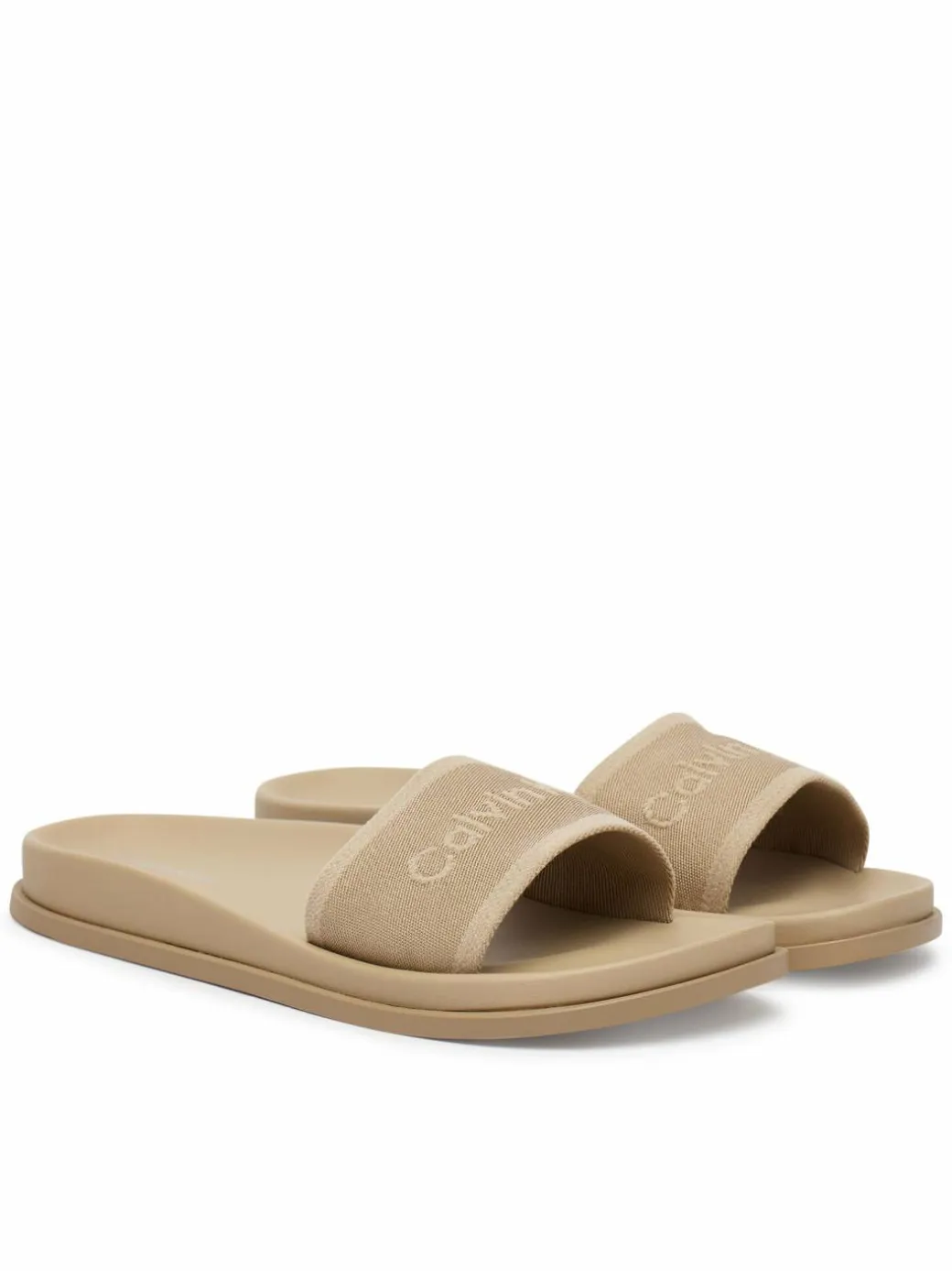 Ciabatte City Sandal Mule Webbing HW0HW02887 Beige