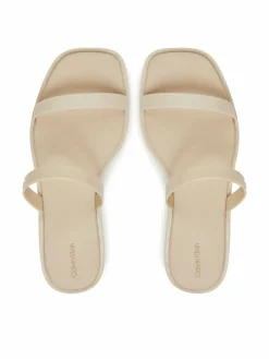 Ciabatte Double Bar Slide - Jelly HW0HW02417 Écru
