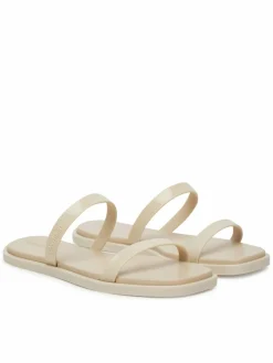 Ciabatte Double Bar Slide - Jelly HW0HW02417 Écru
