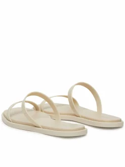 Ciabatte Double Bar Slide - Jelly HW0HW02417 Écru