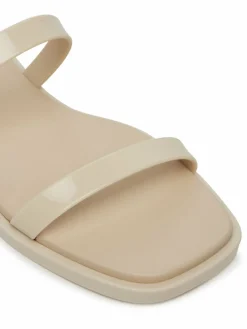 Ciabatte Double Bar Slide - Jelly HW0HW02417 Écru