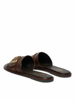 Ciabatte EO-TEMPE001W/6L1 Marrone scuro