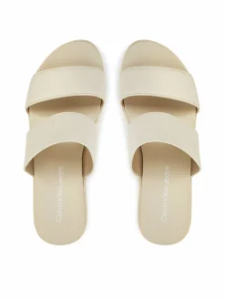 Ciabatte Flatform Sandal Webbing In YW0YW01789 Écru