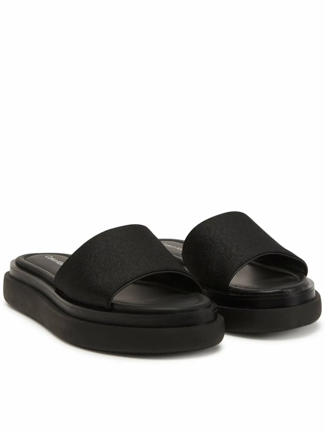 Ciabatte Flatform Slide Jacq HW0HW02461 Nero