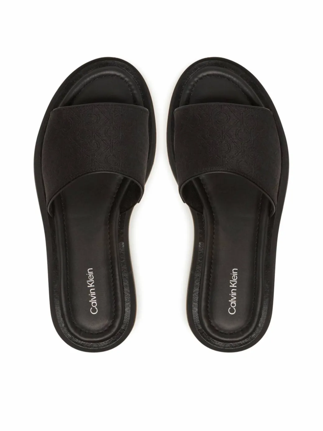 Ciabatte Flatform Slide Jacq HW0HW02461 Nero