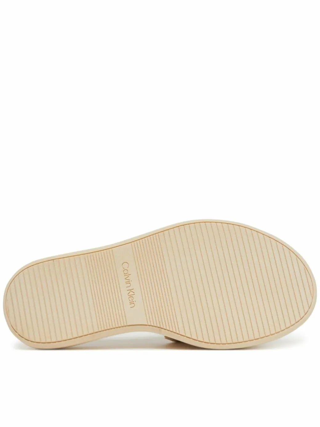 Ciabatte Flatform Slide Jacq HW0HW02461 Écru