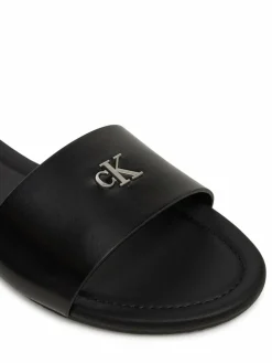 Ciabatte Flat Sandal Slide Mg YW0YW01697 Nero