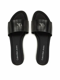 Ciabatte Flat Sandal Slide Mg YW0YW01697 Nero