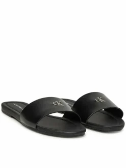 Ciabatte Flat Sandal Slide Mg YW0YW01697 Nero