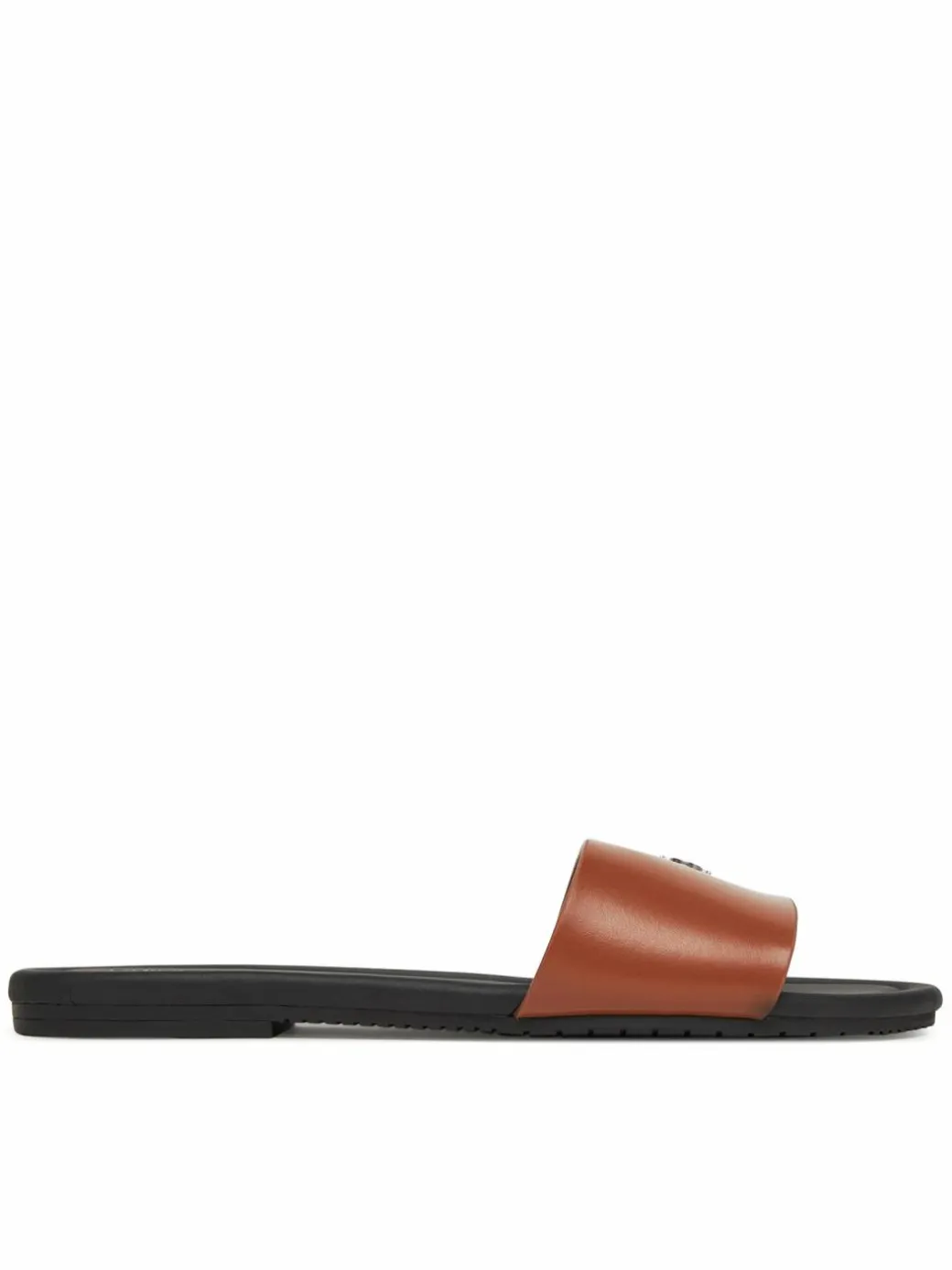 Ciabatte Flat Sandal Slide Mg YW0YW01697 Marrone
