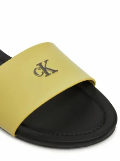 Ciabatte Flat Sandal Slide Mg YW0YW01697 Giallo