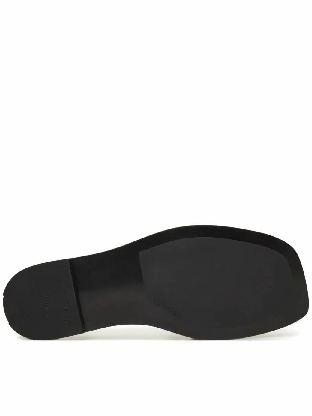 Ciabatte Flat Slide W/Ck Hw Big - Lth HW0HW02482 Écru