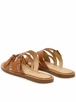 Ciabatte FLJGRY LEA03 Marrone chiaro
