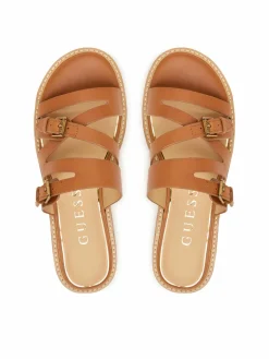 Ciabatte FLJGRY LEA03 Marrone chiaro