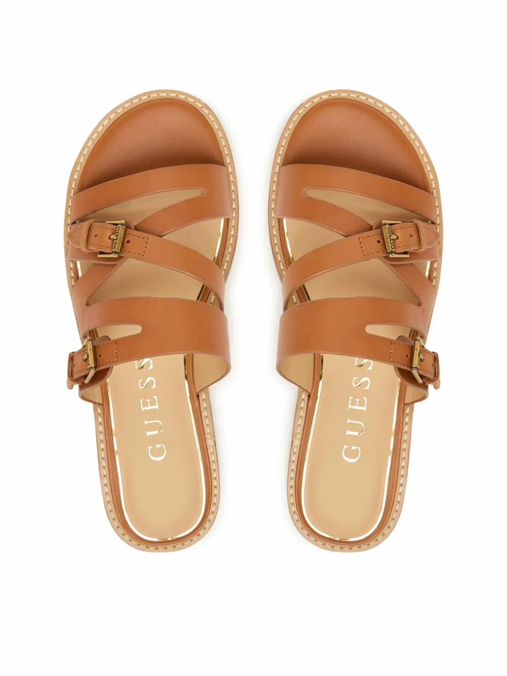 Ciabatte FLJGRY LEA03 Marrone chiaro