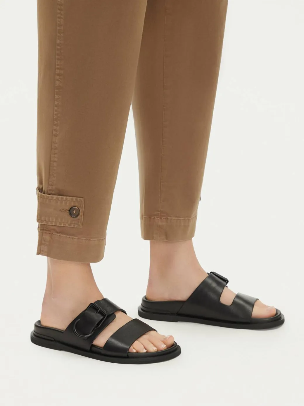 Ciabatte FLOWER-LT778-93 Nero
