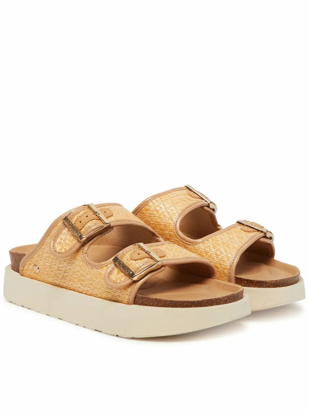 Ciabatte Hawaii Raffia G106361 Beige