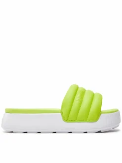 Ciabatte Karmen Slide Puffy Wns 395399-04 Verde