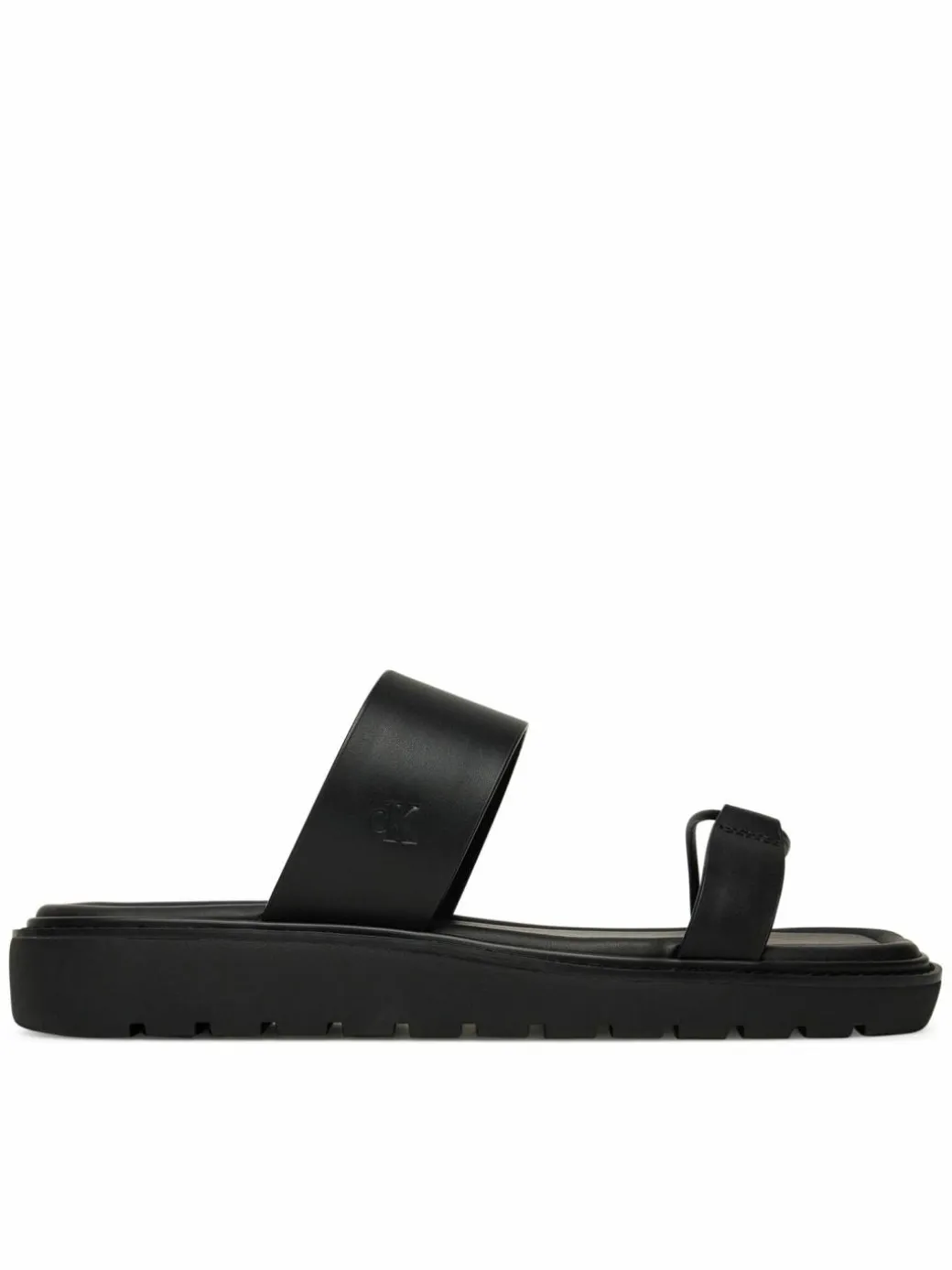 Ciabatte Rope Sandal Soft Lth Mg YW0YW01864 Nero