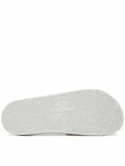 Ciabatte Slide Monogram Tpu YW0YW01715 Bianco