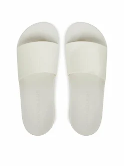 Ciabatte Slide Monogram Tpu YW0YW01715 Bianco