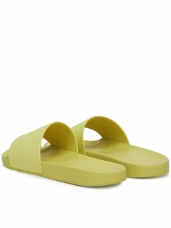 Ciabatte Slide Monogram Tpu YW0YW01715 Giallo
