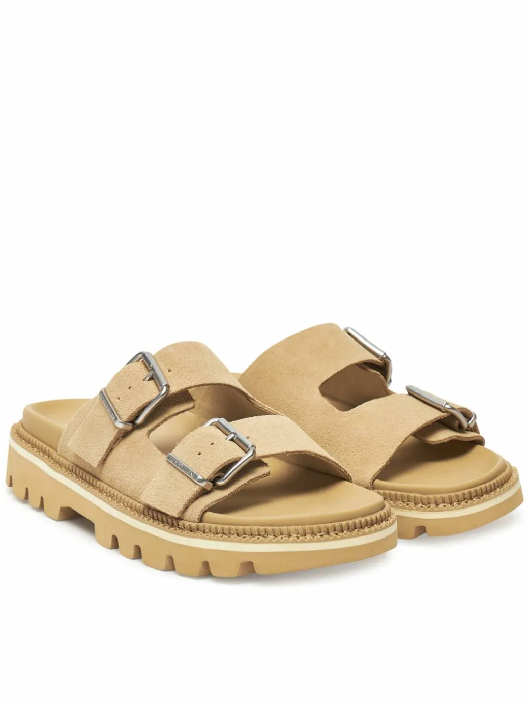 Ciabatte Tjw Double Strap Sandal Suede EN0EN02797 Marrone