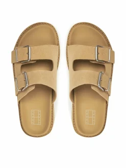 Ciabatte Tjw Double Strap Sandal Suede EN0EN02797 Marrone