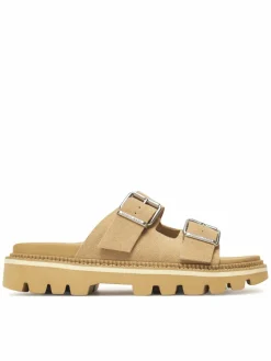 Ciabatte Tjw Double Strap Sandal Suede EN0EN02797 Marrone