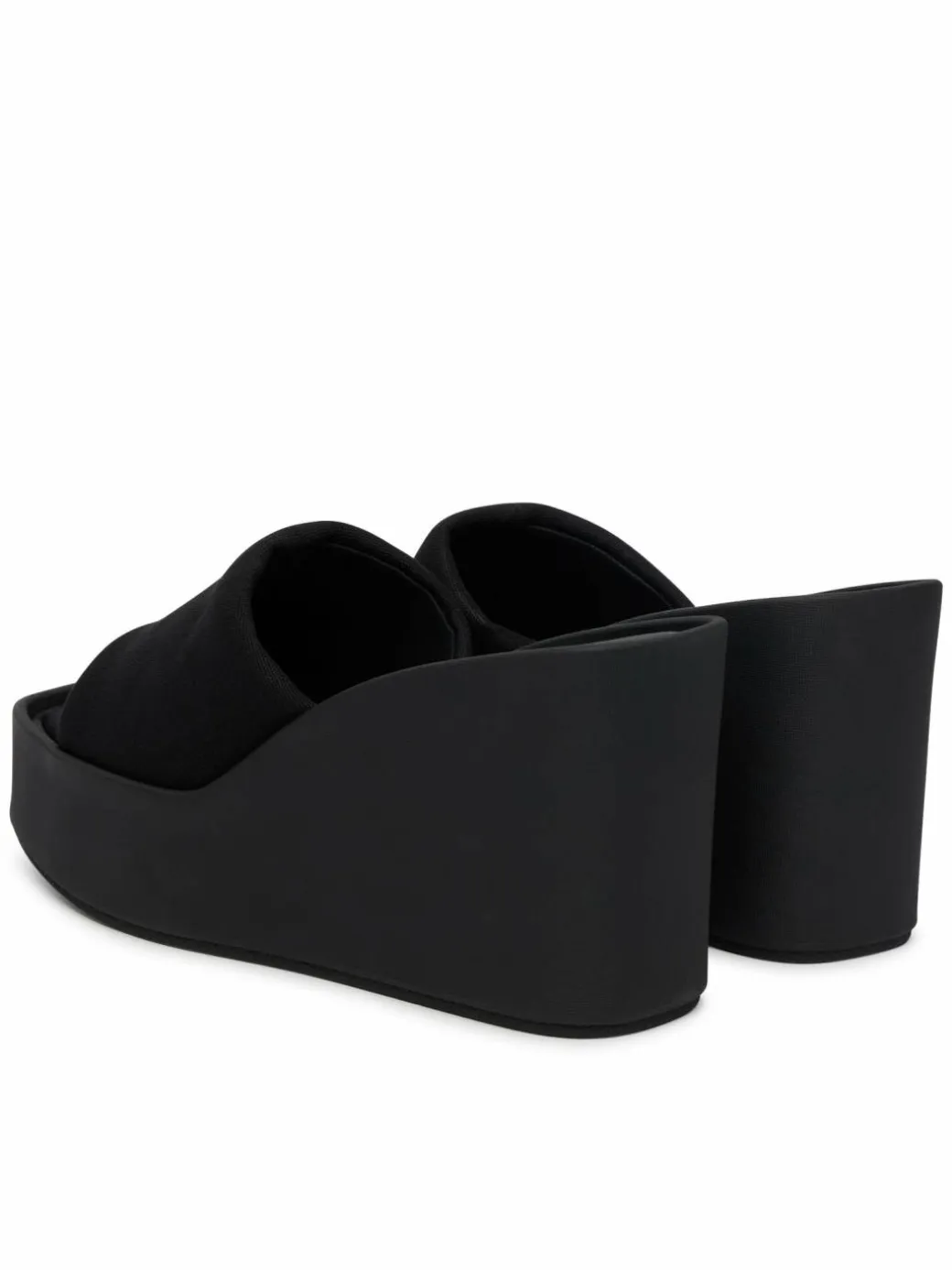 Ciabatte Wedge 70 Sndl Canv Mg HW0HW03134 Nero