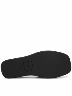 Ciabatte Wedge 70 Sndl Canv Mg HW0HW03134 Nero