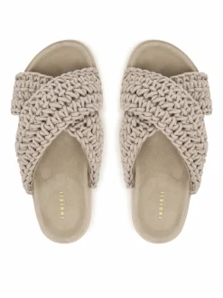 Ciabatte Woven 1004.003.0062 Grigio chiaro