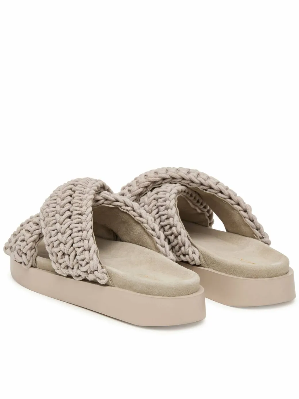 Ciabatte Woven 1004.003.0062 Grigio chiaro