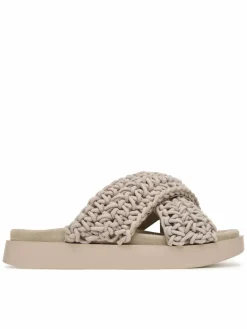 Ciabatte Woven 1004.003.0062 Grigio chiaro
