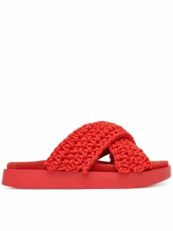 Ciabatte Woven 1004.003.0062 Rosso