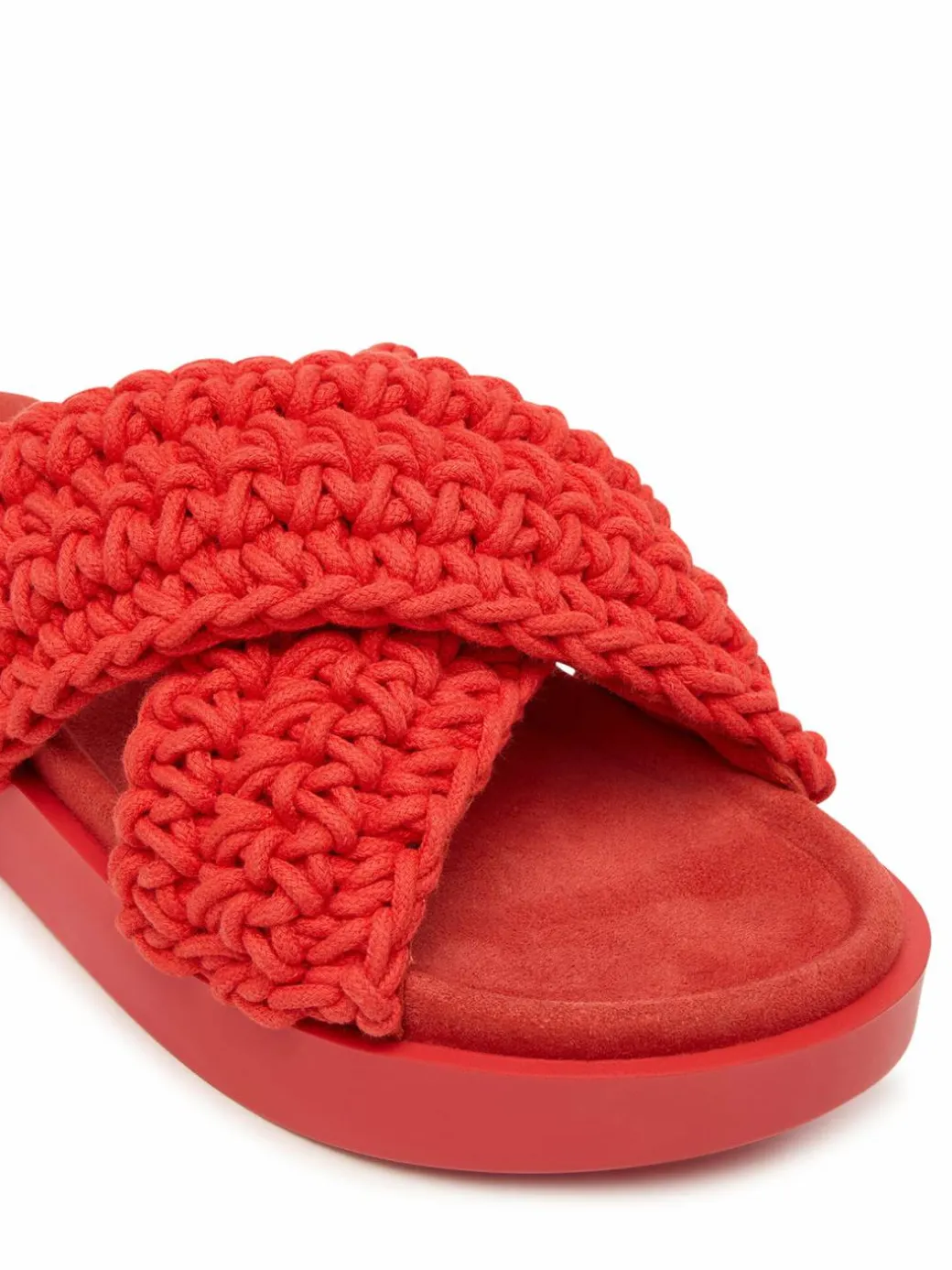 Ciabatte Woven 1004.003.0062 Rosso