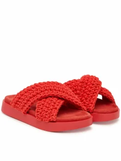 Ciabatte Woven 1004.003.0062 Rosso