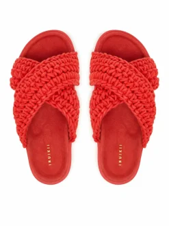 Ciabatte Woven 1004.003.0062 Rosso