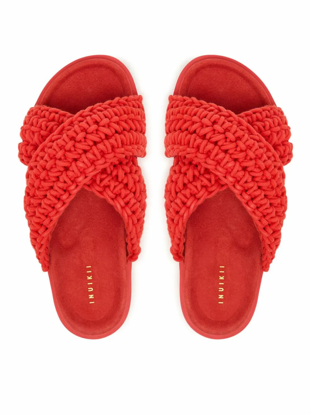 Ciabatte Woven 1004.003.0062 Rosso
