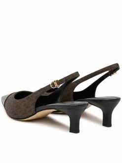Décolleté Amara Toe Cap Sling 40S6AMMP1B Marrone