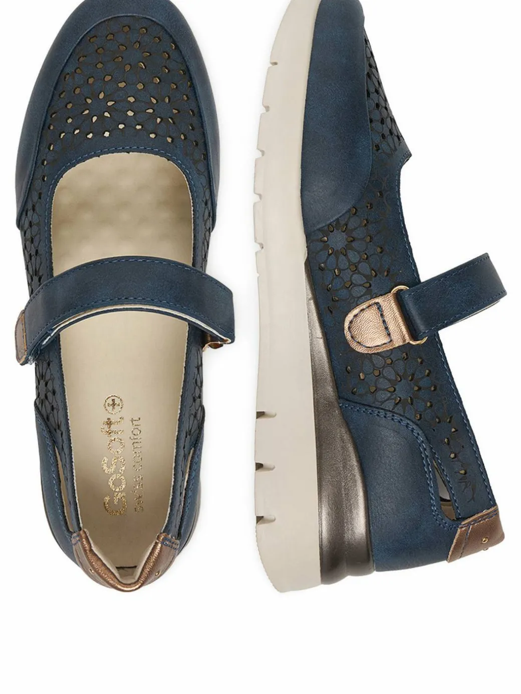 Décolleté CEO-HY8205-2 Blu scuro