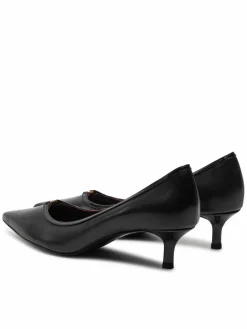 Décolleté Double T Buckle 160124 Nero