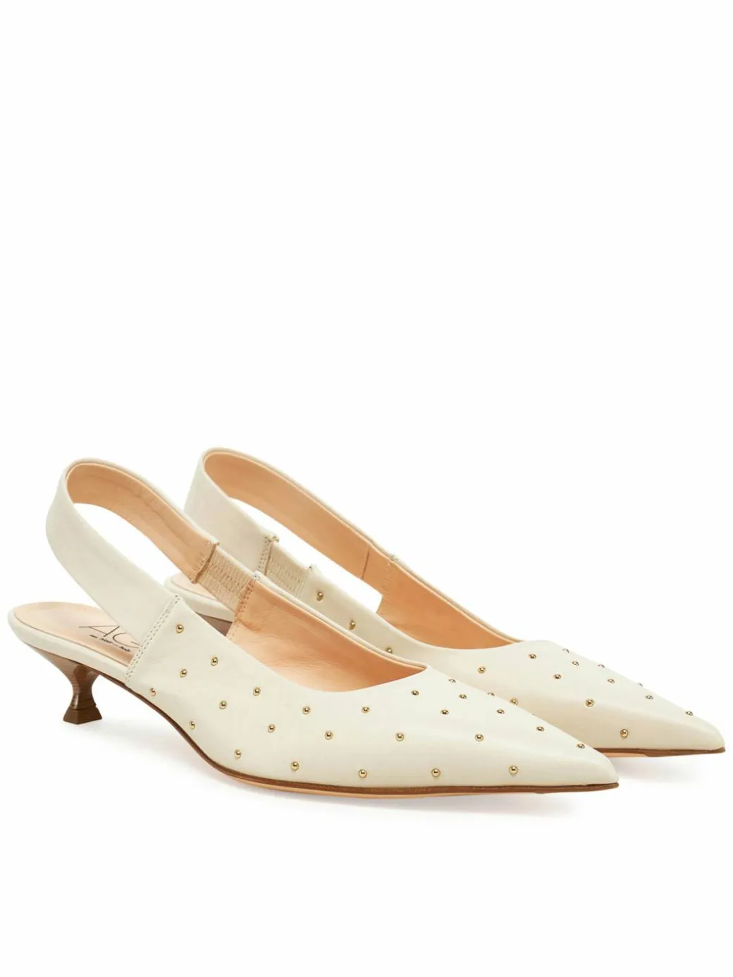 Décolleté Lenor Studs D167022PCKS057G447 Écru