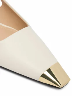 Décolleté Metal Slingback YM29FML X30000 CN 1704S Crema